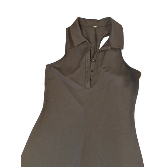 ALO Yoga Deep Blue Sleeveless Mini Dress - Picture 5 of 10